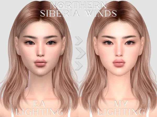 Mix GENTLE CAS LIGHTING MOD by Northern Siberia Winds Update - The Sims 4 Custom Content