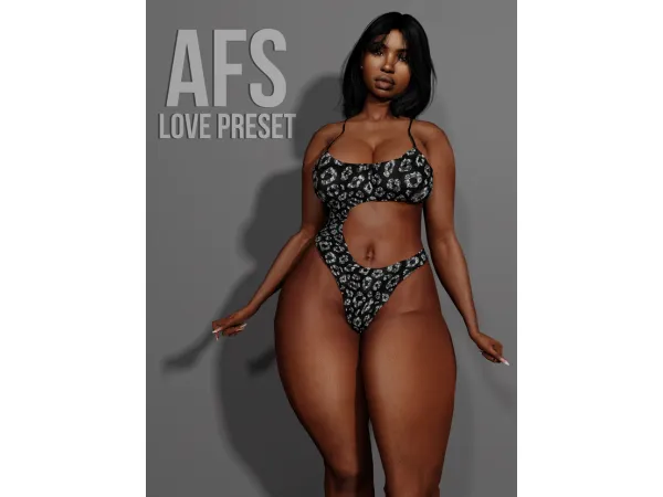 Mix Love Preset by Afrosimtric Sims - The Sims 4 Custom Content
