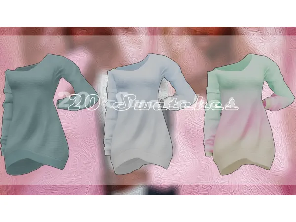 Alpha FKA Presents Chiya Sleeper Dress by FKA - The Sims 4 Custom Content