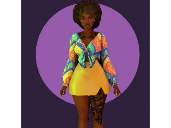 Mix Lip 3 Sim Download by NoNvme Studios - The Sims 4 Custom Content