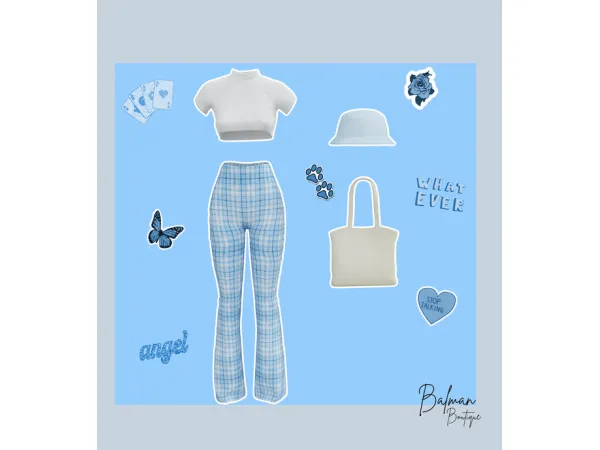 Mix Colorful Collection by Balman Boutique - The Sims 4 Custom Content