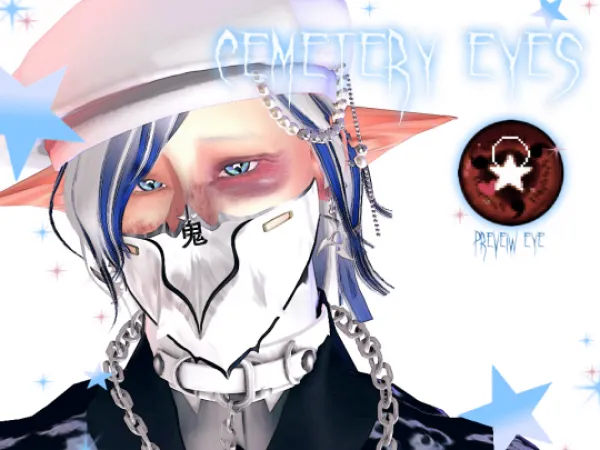 Maxis Match CEMETERY EYES - The Sims 4 Custom Content