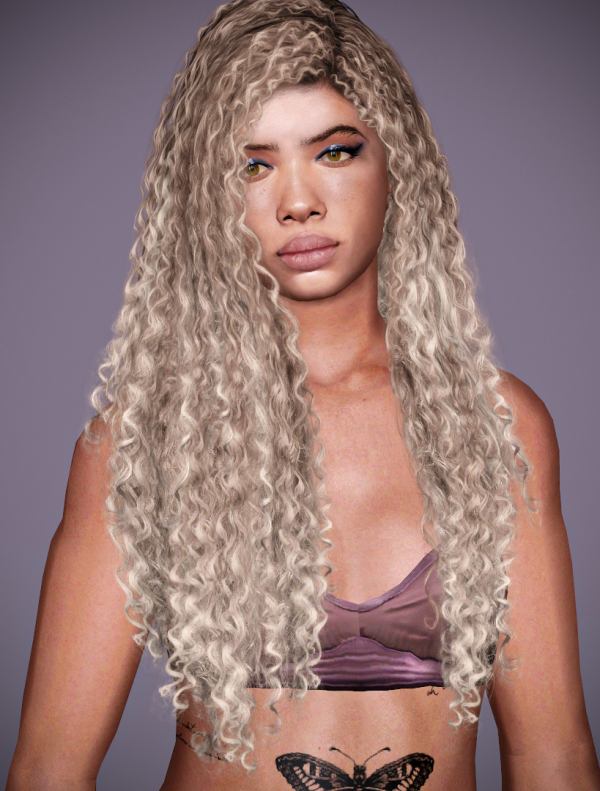 Wingssims Hair ER0115 by simsfinds - The Sims 3 Custom Content