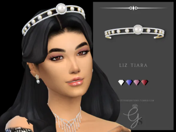 Liz Tiara by Glitterberry Sims