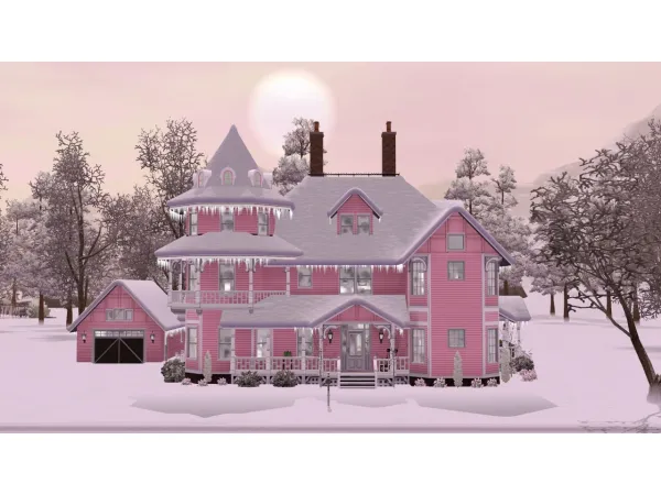 Pink Victorian - The Sims 3 Custom Content