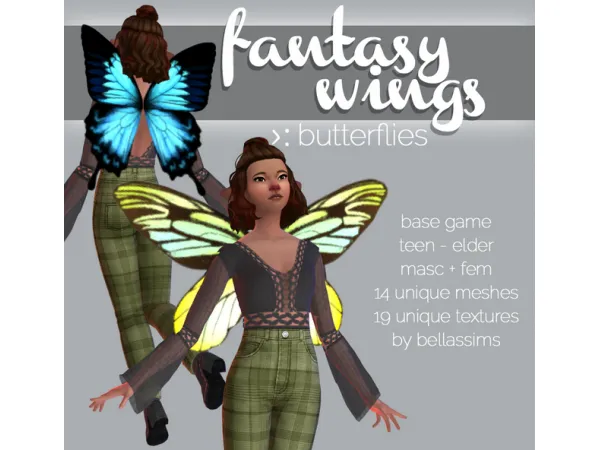 Fantasy Wings - Butterfly Edition by Bellassims