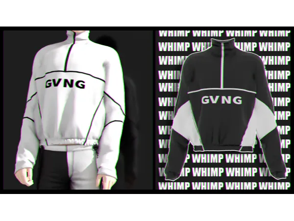 Alpha GVNG AnorakWhimp1337 - The Sims 4 Custom Content