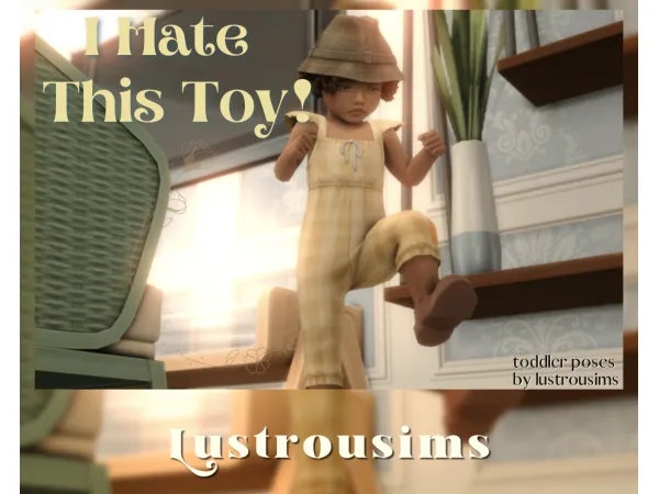 Mix ꕤ I Hate This Toy posepack - The Sims 4 Custom Content