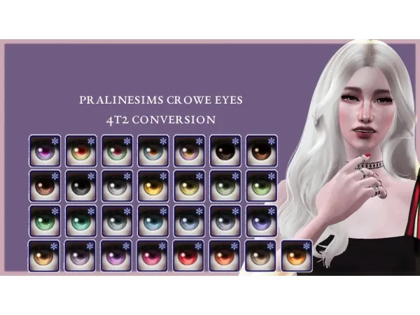 kaylesims pralinesims Crowe Eyes N127 - The Sims 2 Custom Content