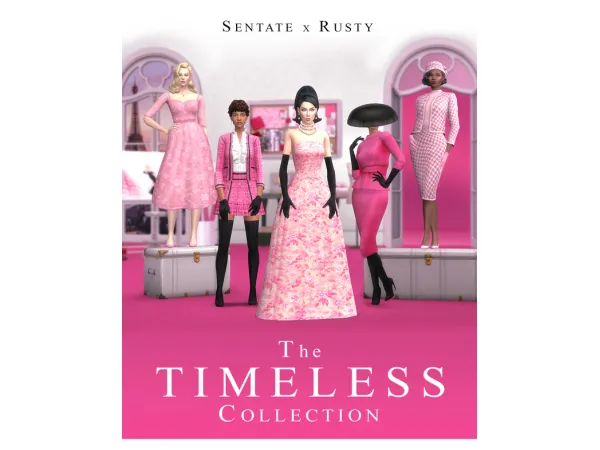 Maxis Match Sentate X Rusty The Timeless Collection by Sentate - The Sims 4 Custom Content