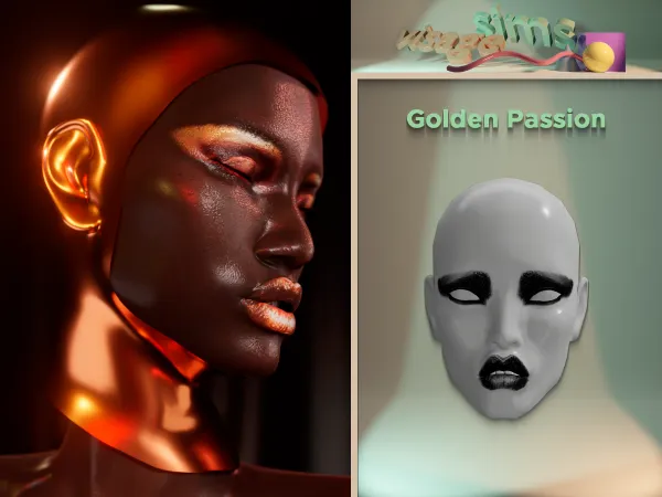 Alpha Golden Passion - The Sims 4 Custom Content