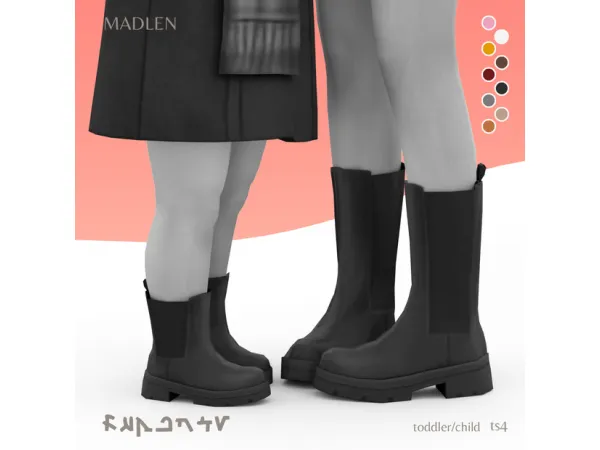 Maxis Match Ruperto Boots (TC) by simsfinds - The Sims 4 Custom Content