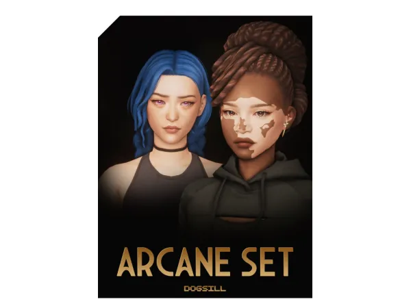 Maxis Match arcane set by simsfinds - The Sims 4 Custom Content