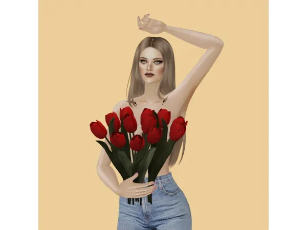 Random models posebox by illary - The Sims 2 Custom Content
