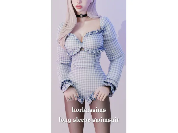 Long Sleeve Swimsuit by korkassims