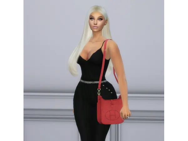 Alpha HERMÈS Evelyne Bag Vol3 (Accessory) by PlatinumLuxeSims - The Sims 4 Custom Content