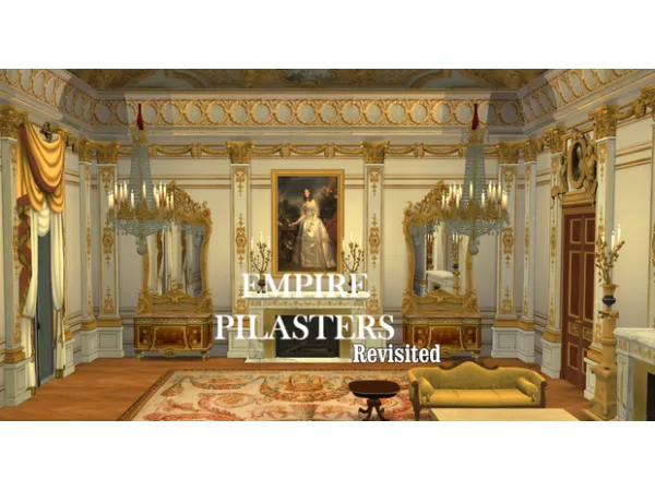 Alpha Empire Pilasters Revisited by TheMarbleMortal - The Sims 4 Custom Content