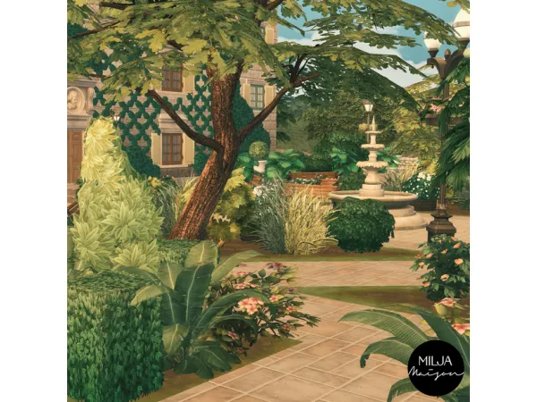 Alpha Royal Gardens (October 2021) by simsfinds - The Sims 4 Custom Content