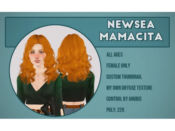 NewSea Mamacita - The Sims 3 Custom Content