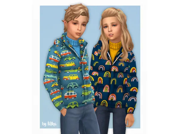 Maxis Match Taylor Jacket by Lillka - The Sims 4 Custom Content