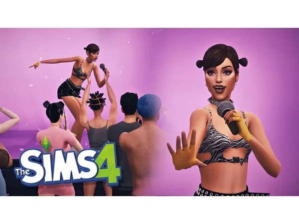 Alpha Teen Superstar by (Steven Studios) - The Sims 4 Custom Content