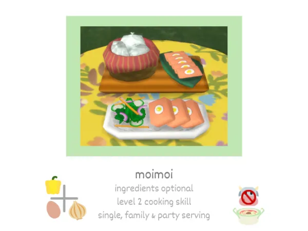 Maxis Match moimoi by Littlbowbub - The Sims 4 Custom Content