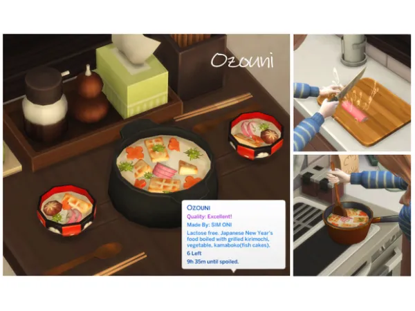 Maxis Match January 2022 Recipe_Ozouni by ONI - The Sims 4 Custom Content