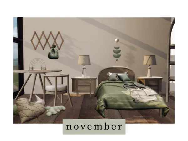 Alpha november by Sundays - The Sims 4 Custom Content