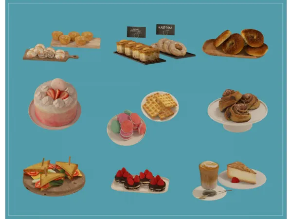 Coffeeshop 4t2 - The Sims 2 Custom Content