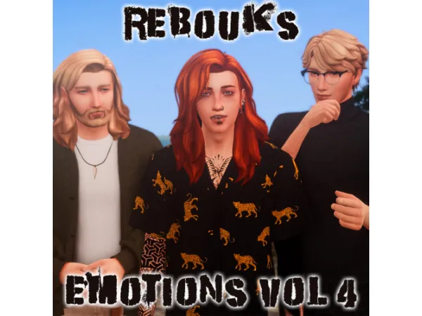 Mix Emotions Vol 4 - The Sims 4 Custom Content