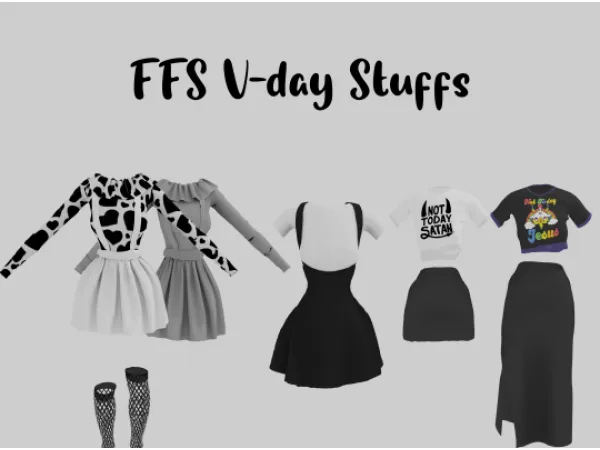 clothes by simsfinds - The Sims 3 Custom Content
