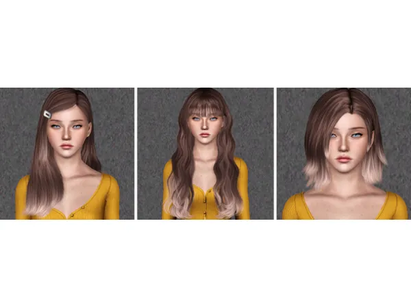 hair dump 249 - The Sims 3 Custom Content