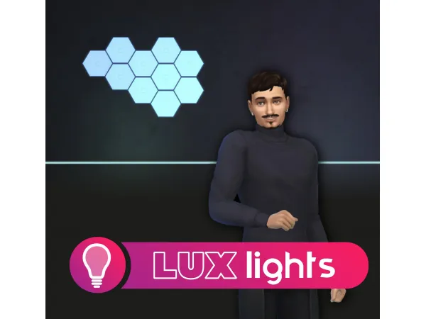 Maxis Match LUX LIGHTS (MOD KIT) by Arnie - The Sims 4 Custom Content