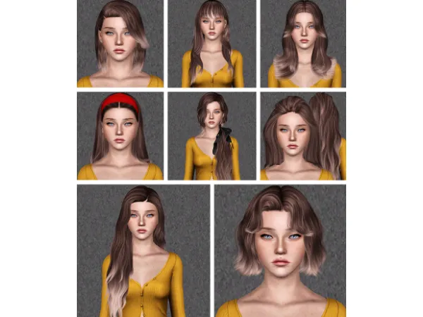 hair dump 251 Simpliciaty - The Sims 3 Custom Content