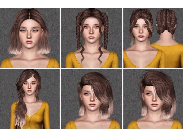 hair dump 250 - The Sims 3 Custom Content