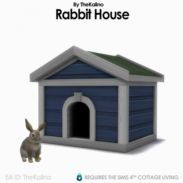 Maxis Match Rabbit House by simsfinds - The Sims 4 Custom Content