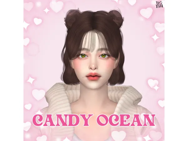Alpha [minzza] CANDY OCEAN - The Sims 4 Custom Content