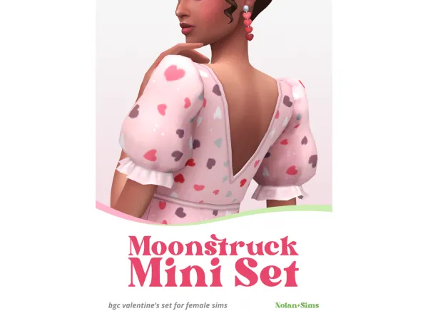 Maxis Match Moonstruck Mini Set Sims by Nolan - The Sims 4 Custom Content
