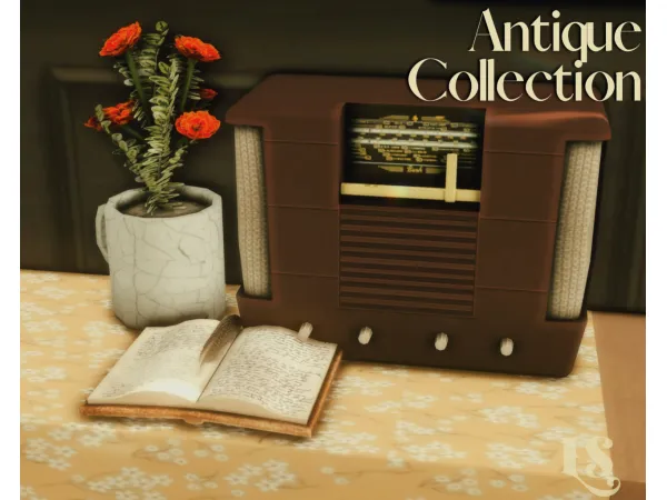 Maxis Match ꕤ Antique Collection Lustrousims - The Sims 4 Custom Content