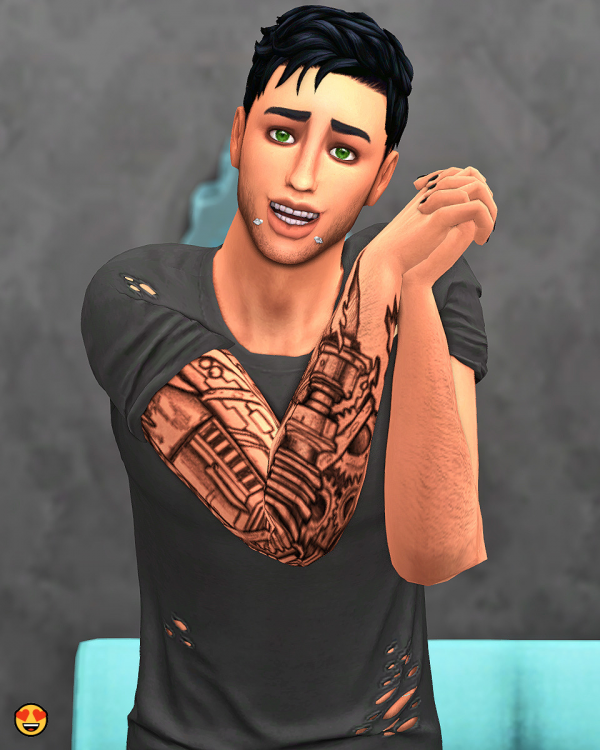 Mix EMOTIONS MIX 2 EMOJIS by simsfinds - The Sims 4 Custom Content