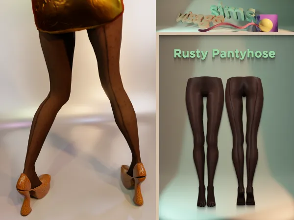 Mix rusty pantyhose by v1s4g3 - The Sims 4 Custom Content