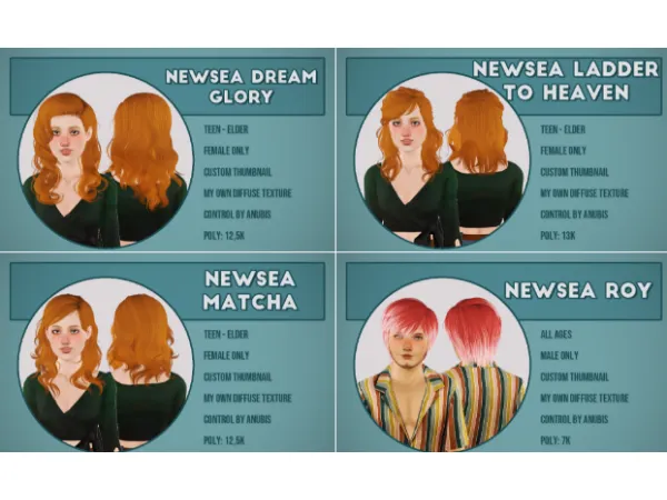 Chazy NewSea Edits - The Sims 3 Custom Content