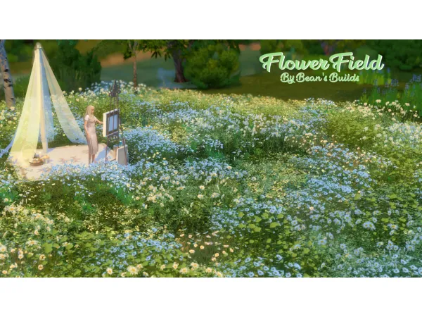 Flower Field by Bean's Builds