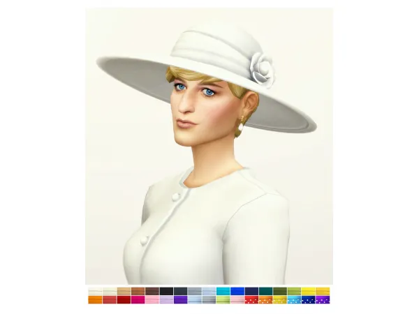 Maxis Match Princess of Hat VI (34 color) by simsfinds - The Sims 4 Custom Content