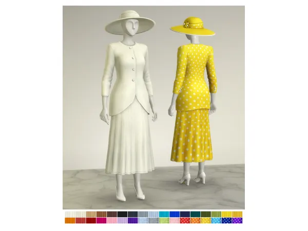 Maxis Match Princess of Dress VI (34 color) by Rusty's - The Sims 4 Custom Content