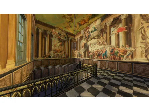 The King's Staircase Art From Hampton Court by Nutter-Butter-1