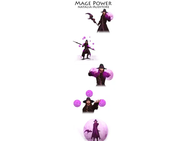 Maxis Match Mage powers Auditore by Natalia - The Sims 4 Custom Content
