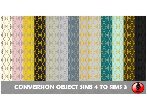 Wall covering Diamond glow - The Sims 3 Custom Content