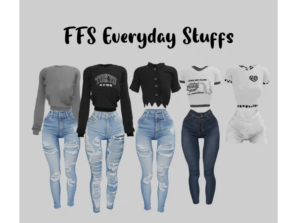 Clothes by dmcapoppin - The Sims 3 Custom Content