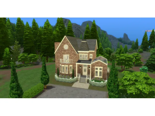 Maxis Match Rebuilding Glimmerbrook 1 Brooks Ridge Borough very low by kittychin - The Sims 4 Custom Content